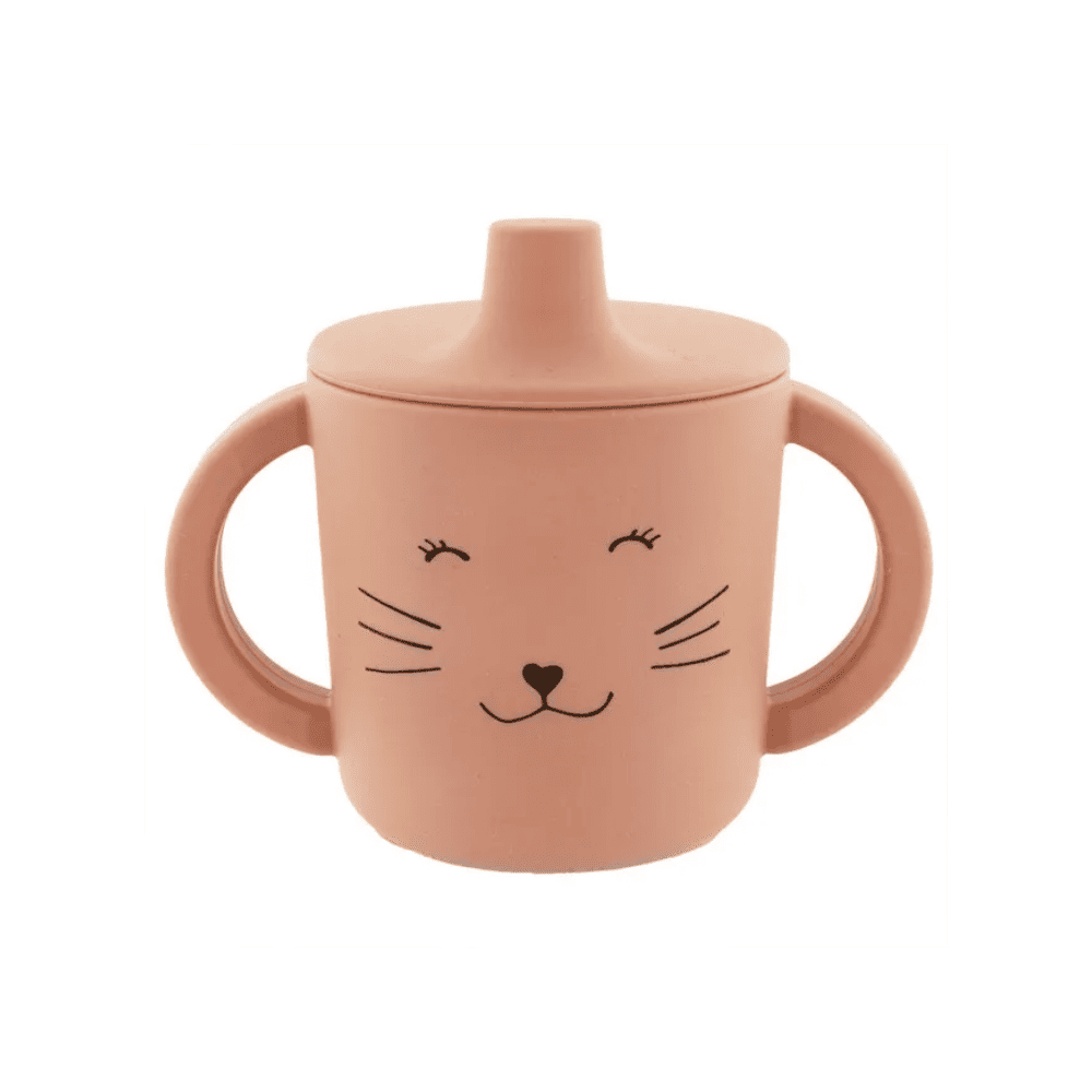 Sippy Cup With Handles - Mrs Cat by Trixie by Le Petit Society