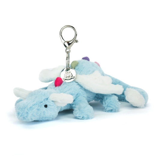Sky Dragon Bag Charm by Jellycat