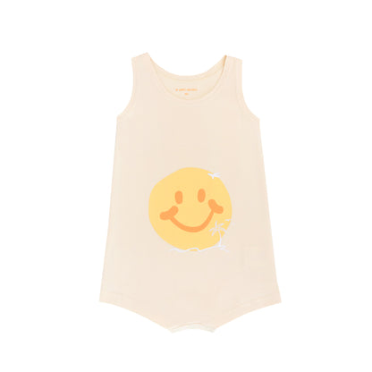 Resort Series in Baby Smiley Romper by Le Petit Society — image 2