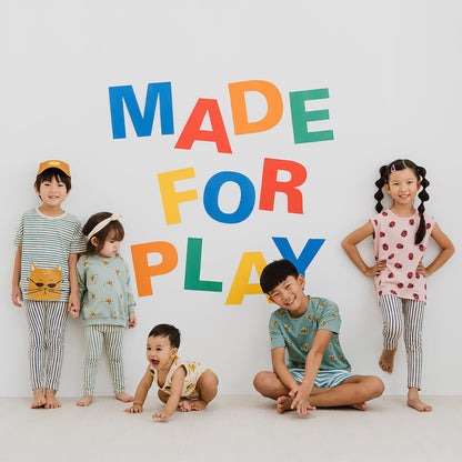 Made For Play - Kids Boxy Tee in Spider Print by Le Petit Society — image 8