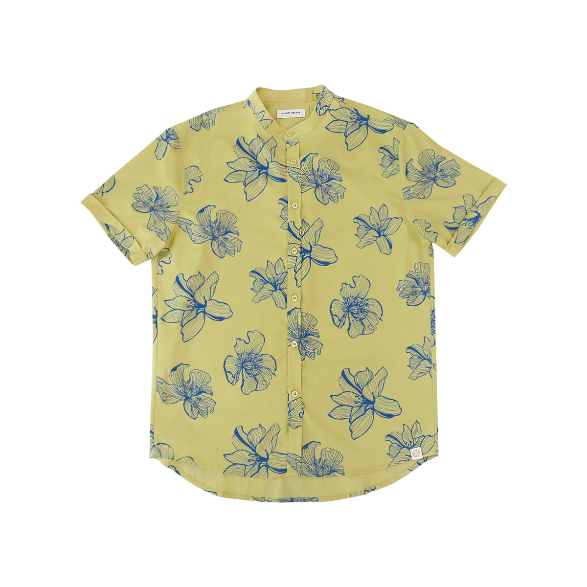 Spring Series - Men's Shirt in Jade Magnolia - Classic Fit by Le Petit Society — image 5