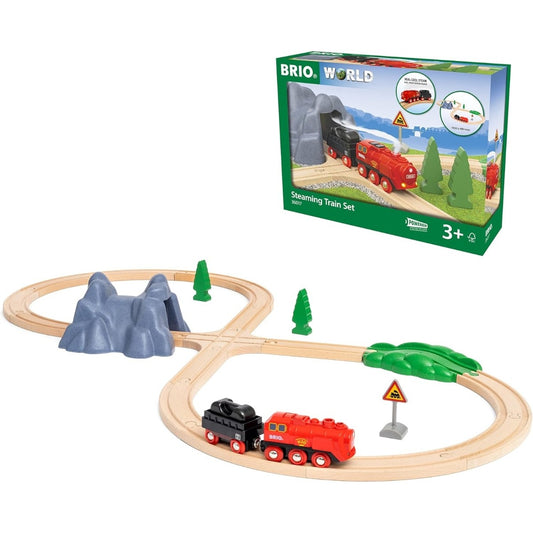 Steaming Train Set by BRIO
