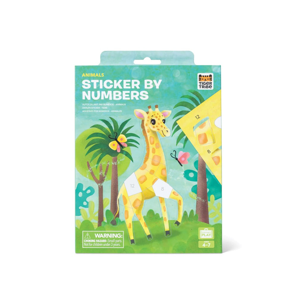 Sticker by Numbers in Animals by Tiger Tribe