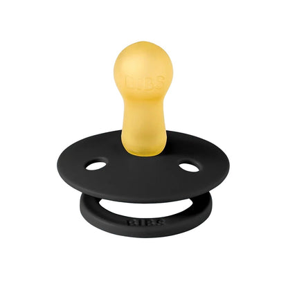 Studio Colour Polka Latex Pacifier Twin Pack (Ivory/Black) by BIBS — image 2