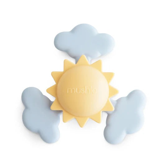 Suction Spinner Toy in Sunshine by Mushie