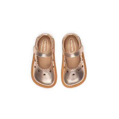 Sweetheart Mary Jane - Metallic Salmon by Tip Toey Joey — image 12