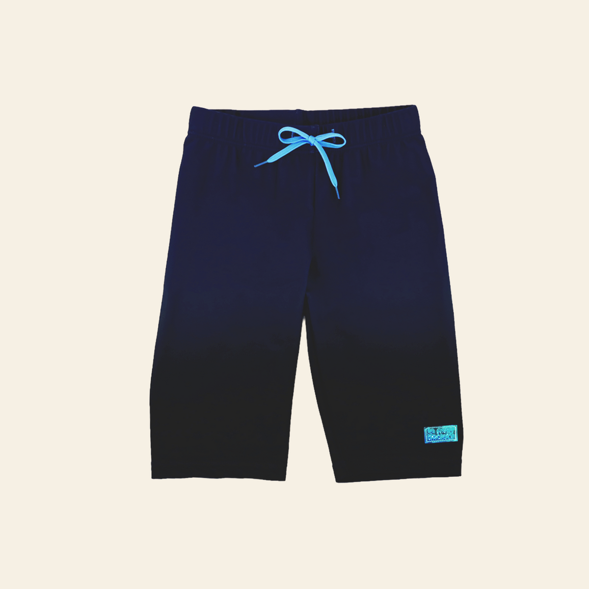 Swim Jammer in Navy Gradient by Le Petit Society — image 3