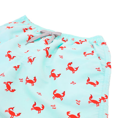 Swim Shorts in Crab Print (Adult) by Le Petit Society — image 3