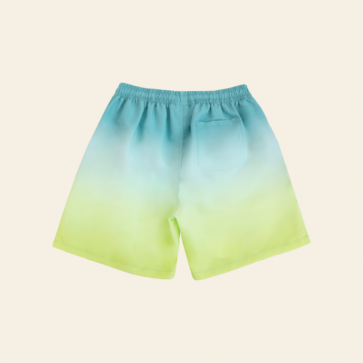 Swim Shorts in Lime Gradient (Adult) by Le Petit Society — image 3