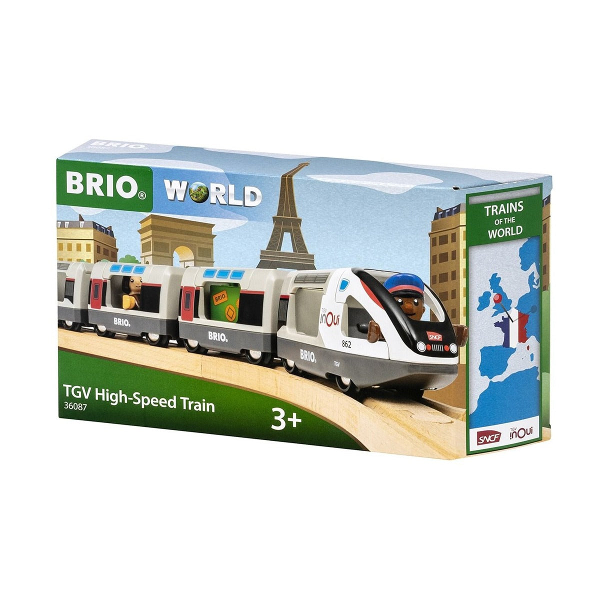 TGV High-Speed Train (Trains of the World) by BRIO
