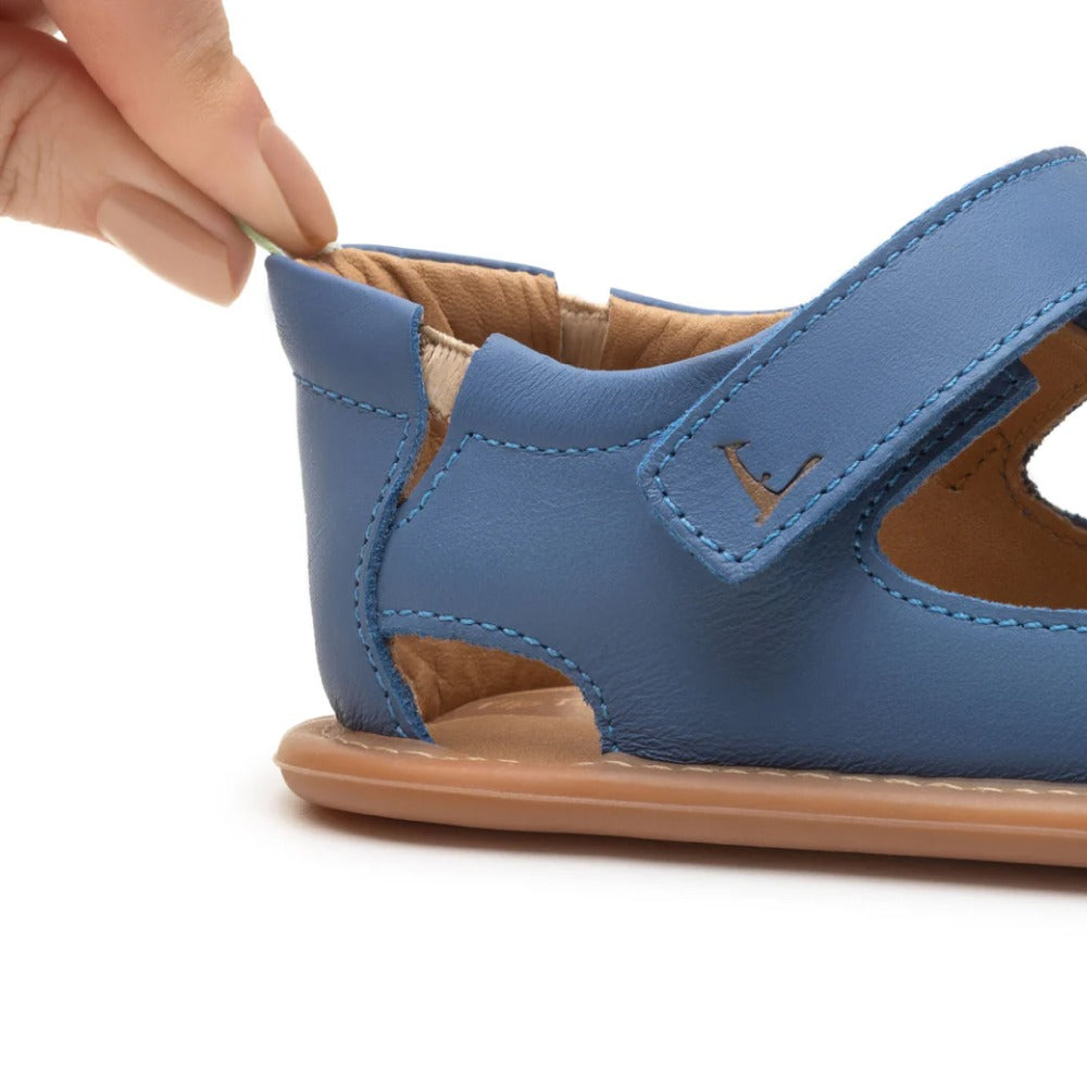 Toddler Sandals Sandy in Blue Tang by Tip Toey Joey — image 2