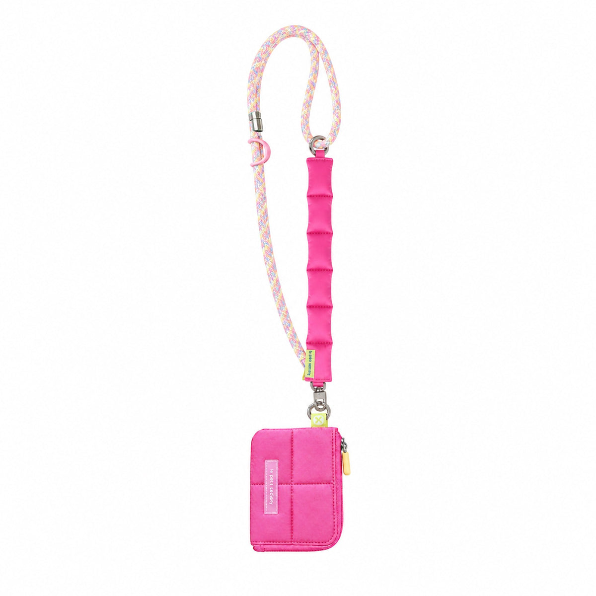 Travel Duo - Candy Pink Phone Strap & Card Wallet