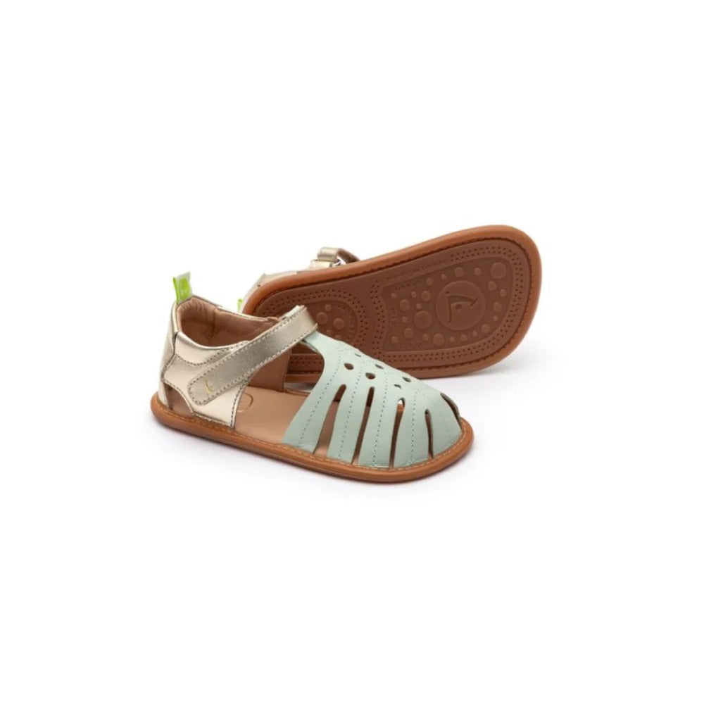 Tropically Sandals in Mint / Champagne by Tip Toey Joey