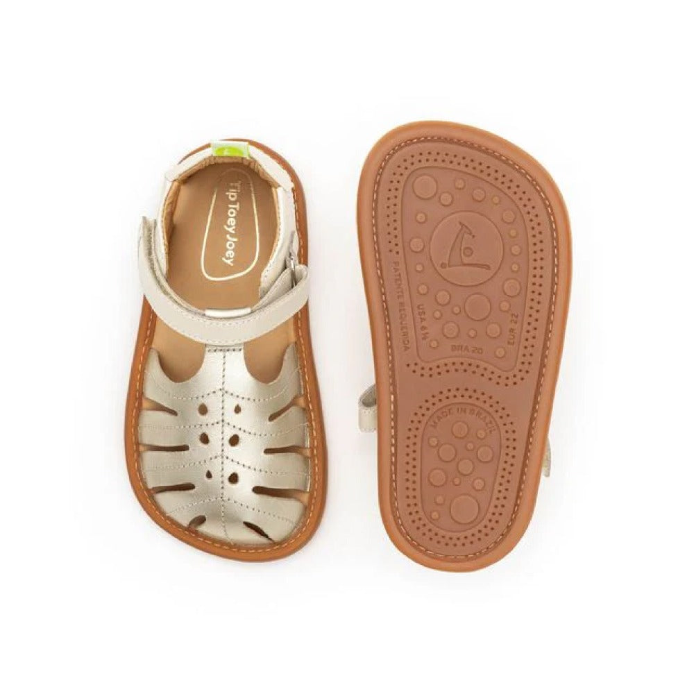 Tropically Sandals in White Gold / Antique White by Tip Toey Joey — image 4