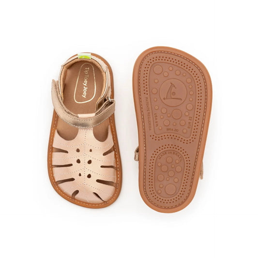 Toddler Sandals Tropically in Candy Dream / Metalic Salmon by Tip Toey Joey — image 2