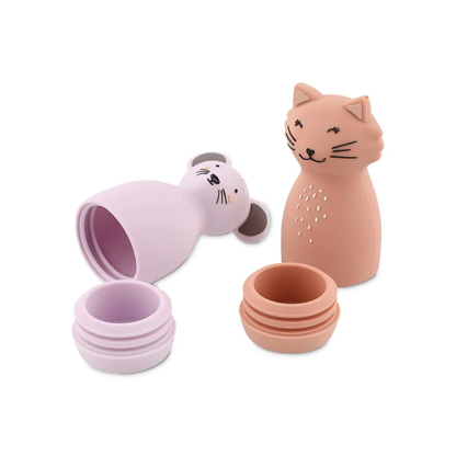 Bath Toy Splashing Animals in Mrs Cat & Mrs Mouse by Trixie — image 2