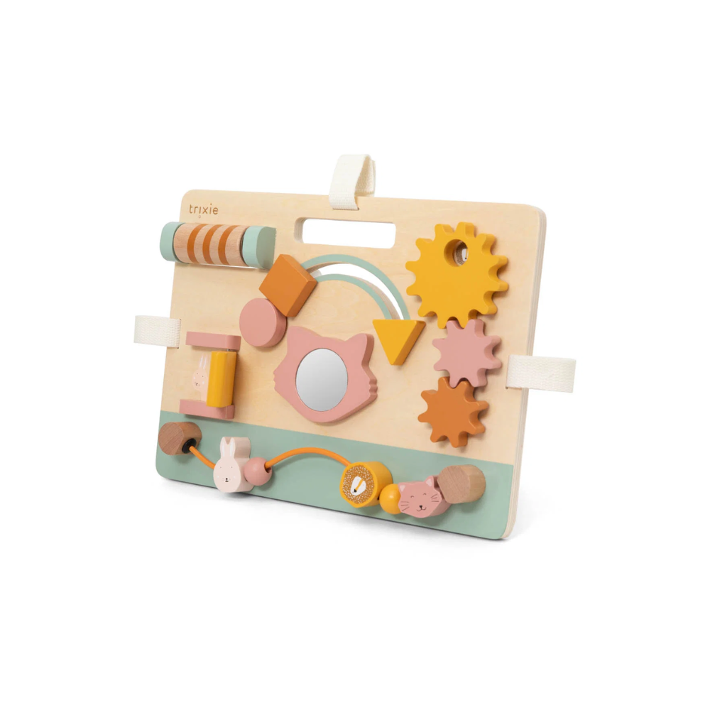 Wooden Activity Panel in Mrs Cat by Trixie