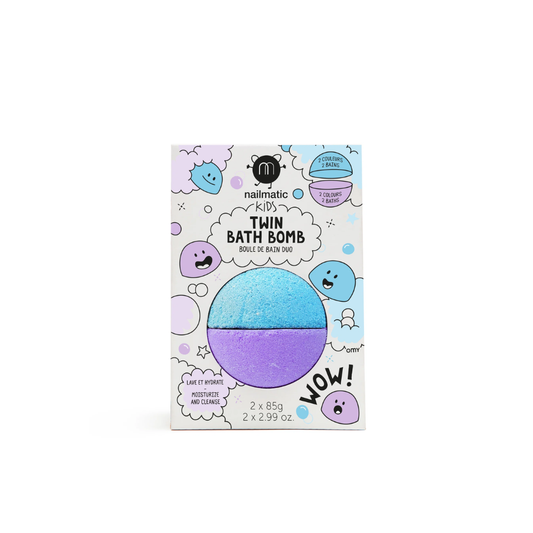 Twin Bath Bomb in Blue Violet by Nailmatic