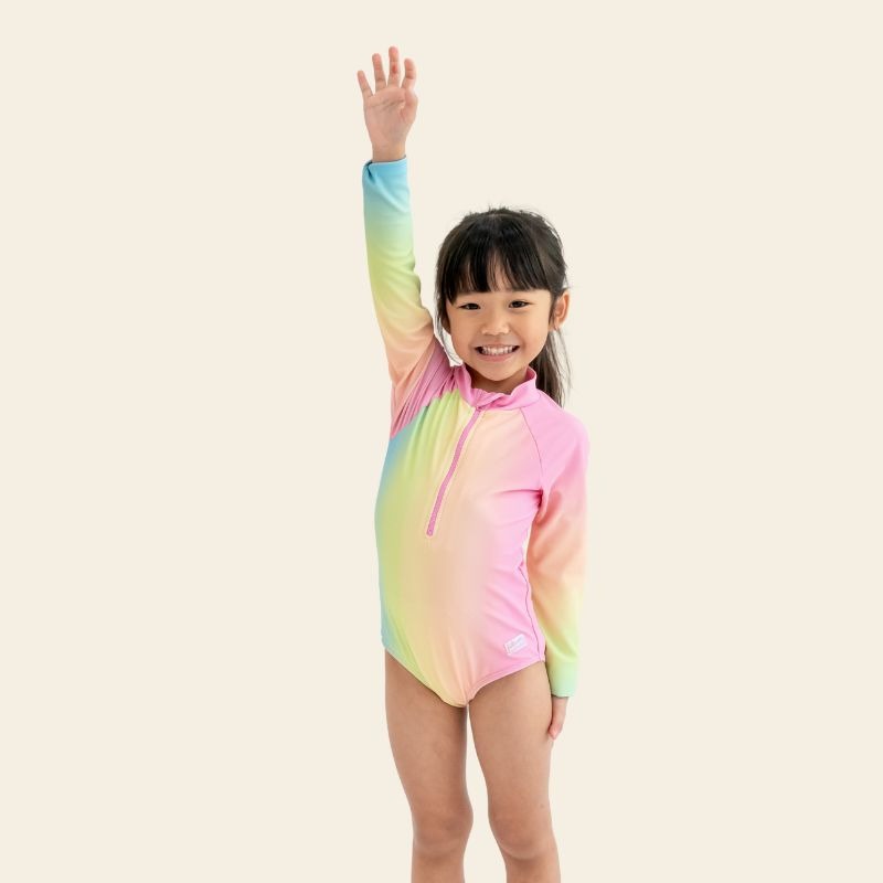 Rash Swimsuit in Rainbow Gradient by Le Petit Society — image 6