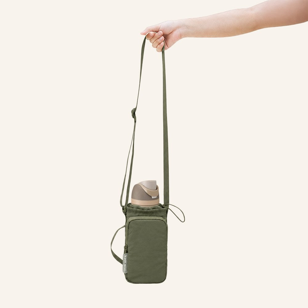 Water Bottle Sling Bag - Olive (1.2L)