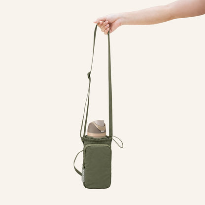 Water Bottle Sling Bag - Olive (1.2L)