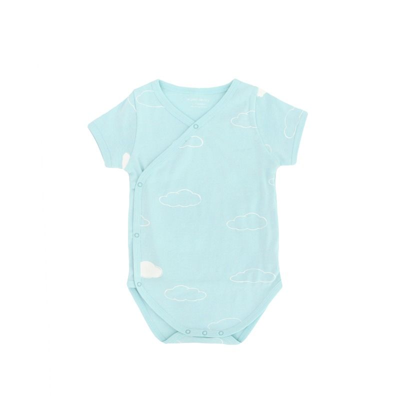 Welcome to the World Baby Boy Set in Azure Skies by Le Petit Society — image 4