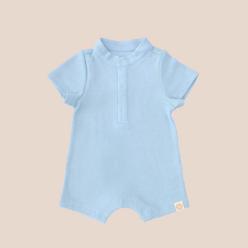 Welcome to the World Baby Boy Set in Azure Skies by Le Petit Society — image 6