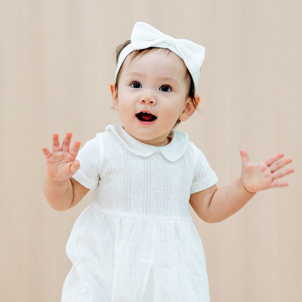 Welcome to the World Baby Girl Set in Little Sunshine by Le Petit Society — image 8