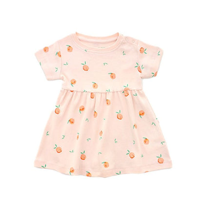 Welcome to the World Baby Girl Set in Sweet Peach by Le Petit Society — image 6