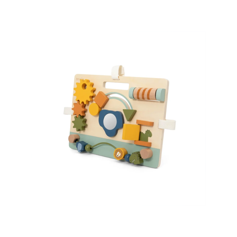Wooden Activity Panel - Mrs Elephant by Trixie by Le Petit Society