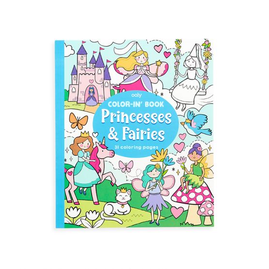 Color-In' Book - Princesses & Fairies by OOLY