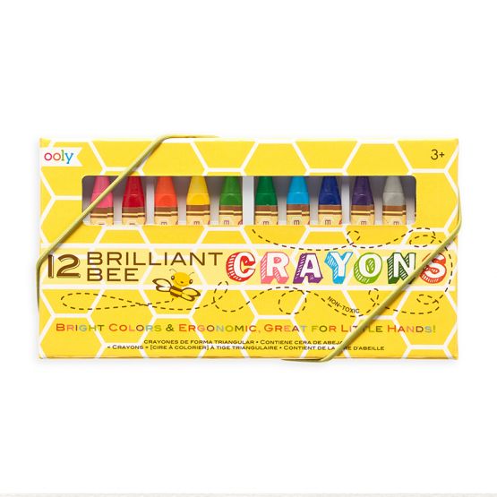 Brilliant Bee Crayons (Set of 12) by OOLY
