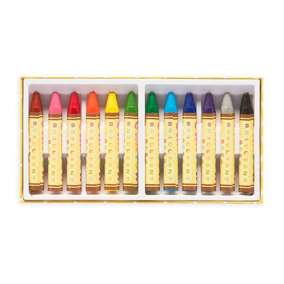 Brilliant Bee Crayons (Set of 12) by OOLY