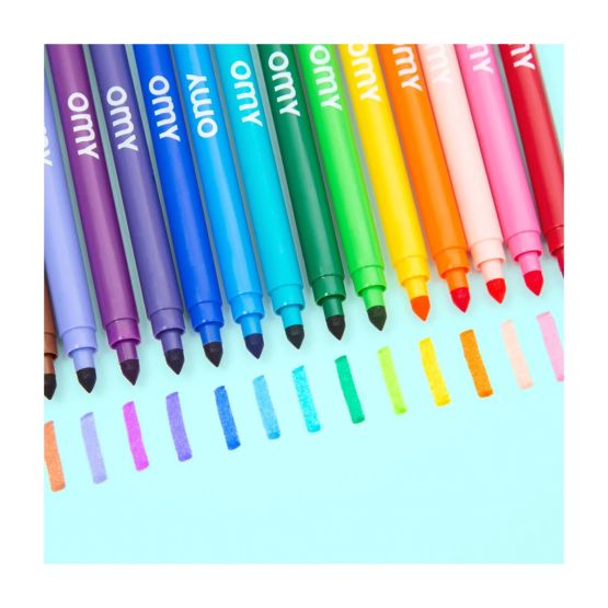 16 Markers - Washable by OMY