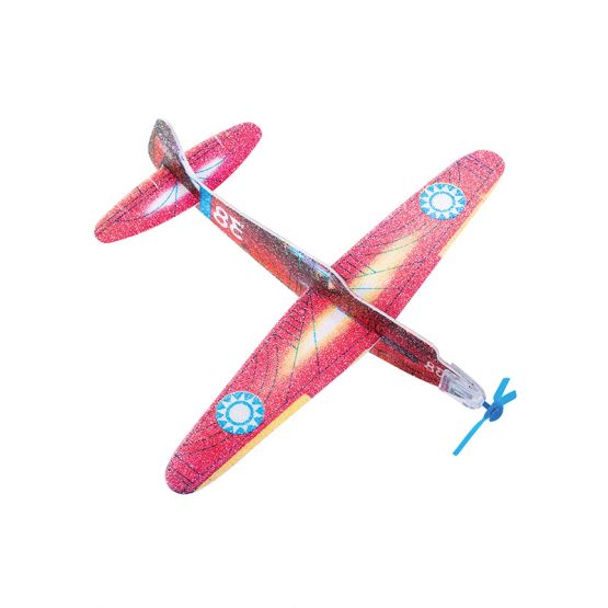 Les Petites Merveilles - Red Tomahawk Polystyrene Plane by Moulin Roty