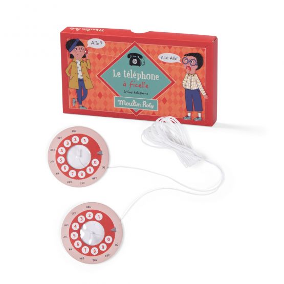 *New* Les Petites Merveilles - String Telephone by Moulin Roty