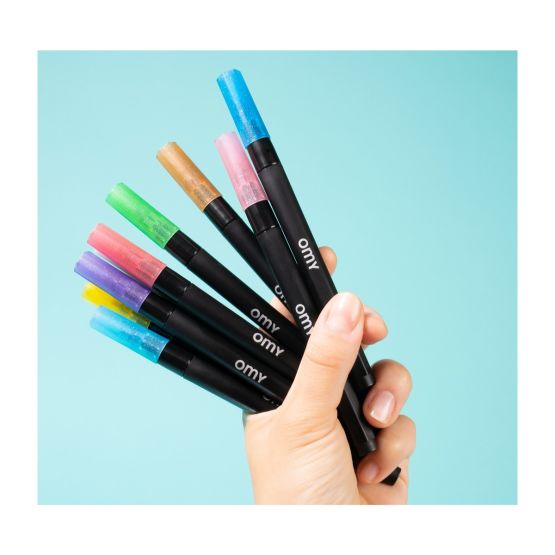 9 Markers - Glitter by OMY