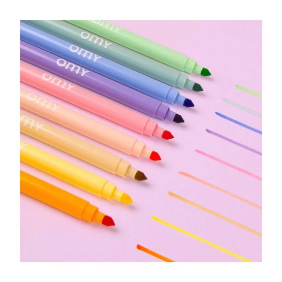 9 Markers - Pastel by OMY