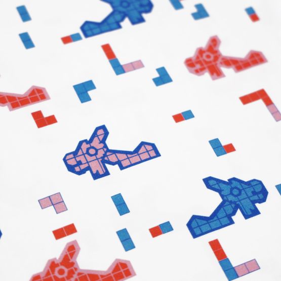 A Singapore Series - Kids Tee in Dragon Playground Print
