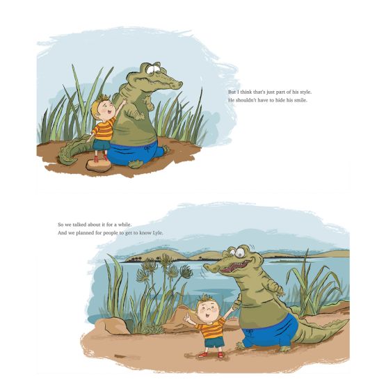 A Crocodile Smile Book by Andrea Utasy Clark