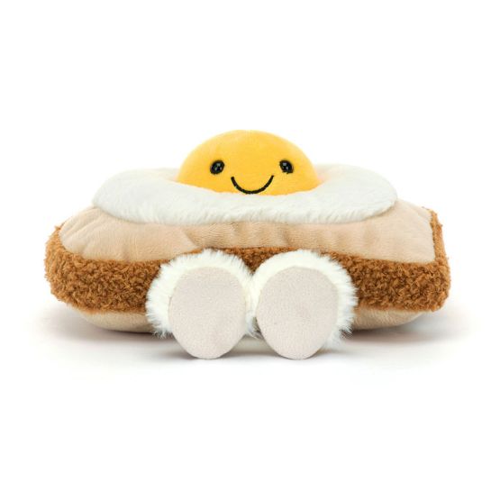 Amuseable Egglantine Egg On Toast by Jellycat