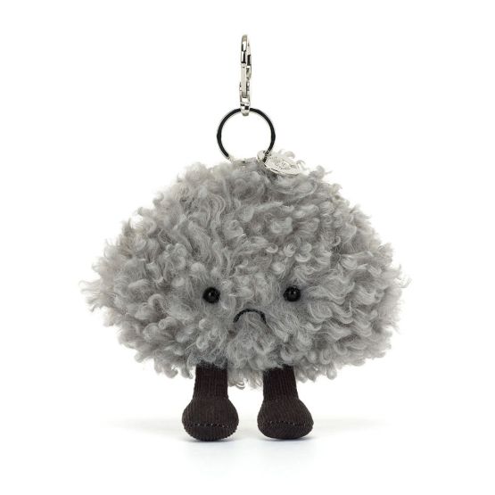 Amuseable Storm Cloud Bag Charm by Jellycat