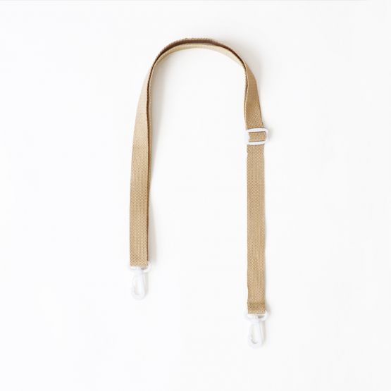 Adjustable Bag Strap in Light Brown (Personalisable)