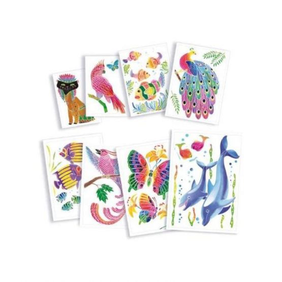 *New* Aquarellum Postcards - Animals Watercolour Set by Sentosphère