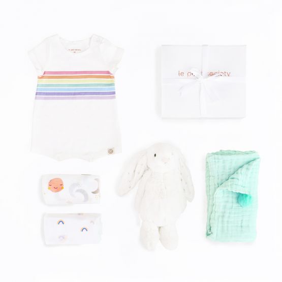 *Bestseller* Baby Welcome Gift - Pastel Rainbow 