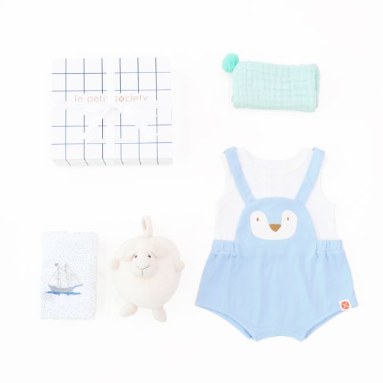 Baby Boy Gift - Penguin Pals