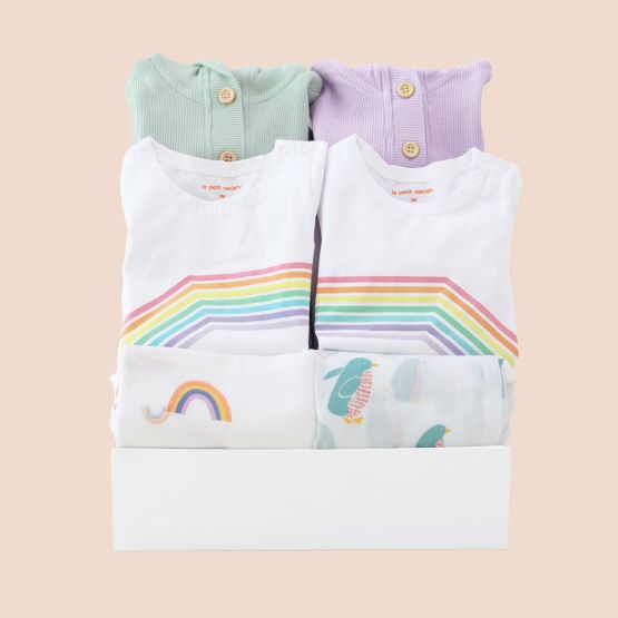 Baby Twins Gift - Bunny Joy 
