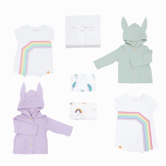 Baby Twins Gift - Bunny Joy 