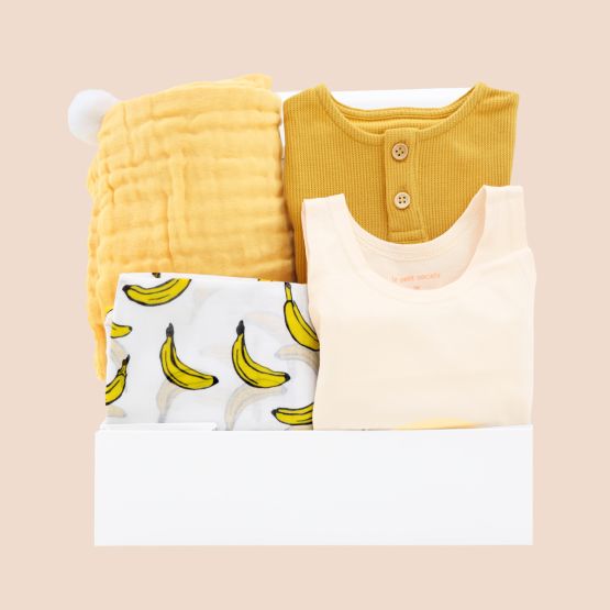 Baby Welcome Gift - Smiley Banana