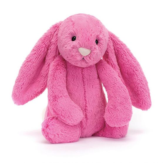 Bashful Hot Pink Bunny by Jellycat (Personalisable)